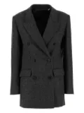 ISABEL MARANT Isidora double-breasted wool coat - Grey