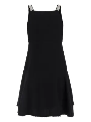 ワンピース GIOVANNI BEDIN SS25 SLEEVELESS MINI DRESS (GB24 072 BLACK) Buy Sleeveless Mini Skater Dress in Black | Giovanni Bedin