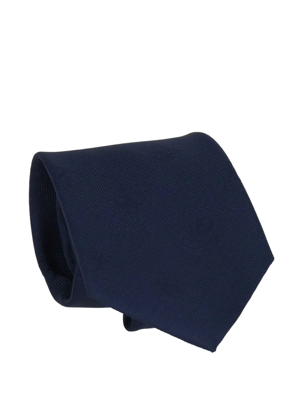 Scotch & Soda Stropdas met logopatch Blauw