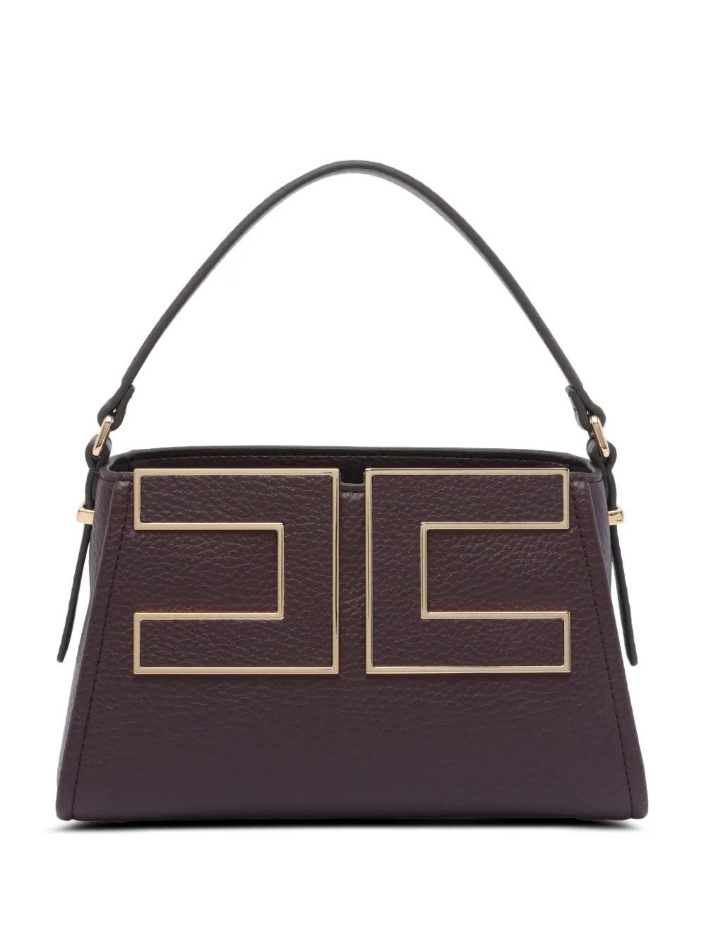 Elisabetta Franchi logo-detailed tote bag Paars