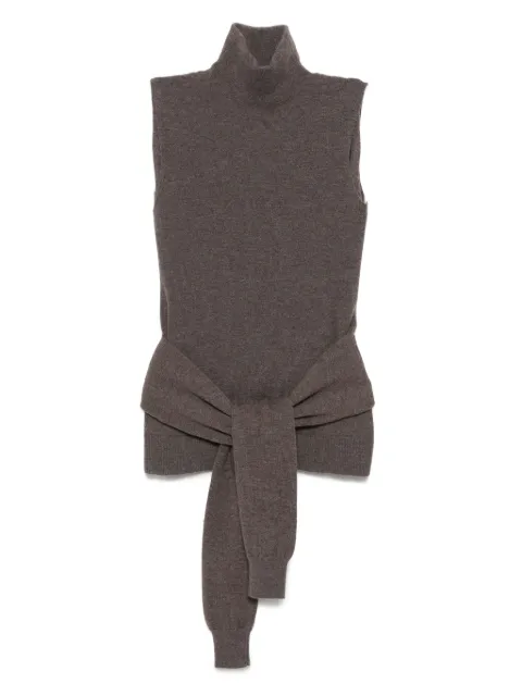 Róhe double-layer knitted top
