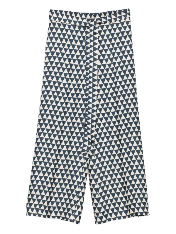 max mara 近年　シルク　パンツ Max Mara シルクパンツ | ニュートラル | FARFETCH JP