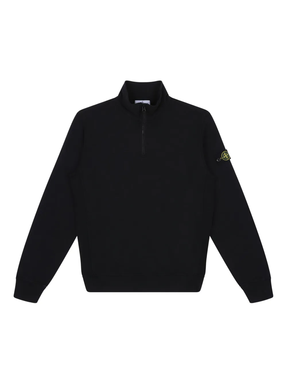 Stone Island Junior logo-detail sweatshirt | Black | Image 1