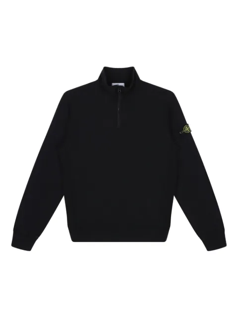 Stone Island Junior logo-detail sweatshirt
