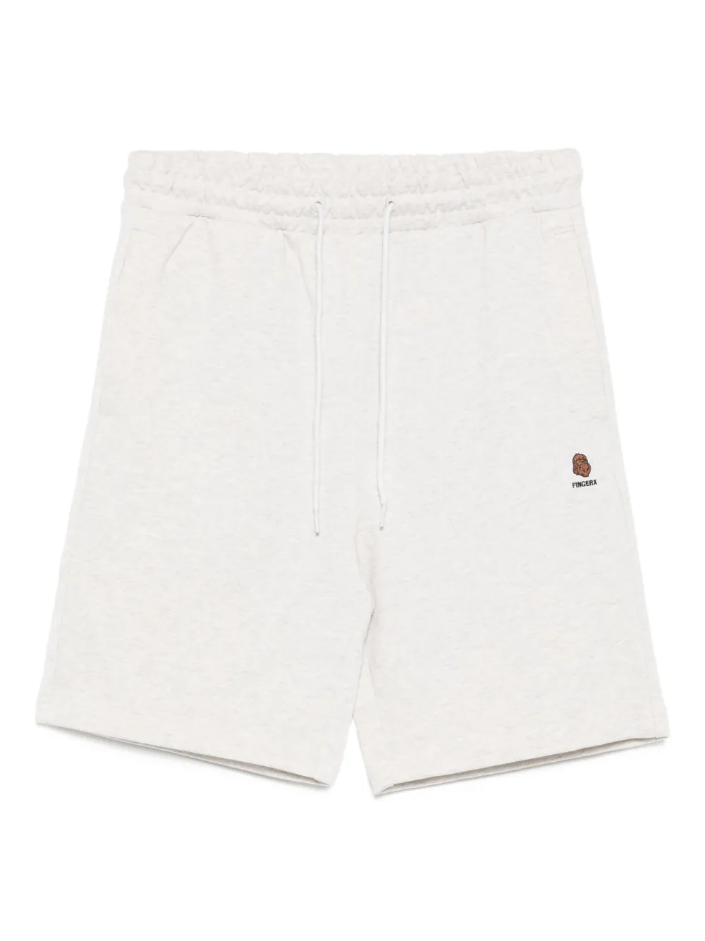 FINGERCROXX cotton shorts | Grey | Image 1