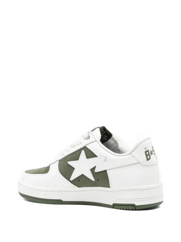 A BATHING APE BAPE STA ホワイト/ブラック A BATHING APE® Bape Sta Sneakers | White | FARFETCH CA