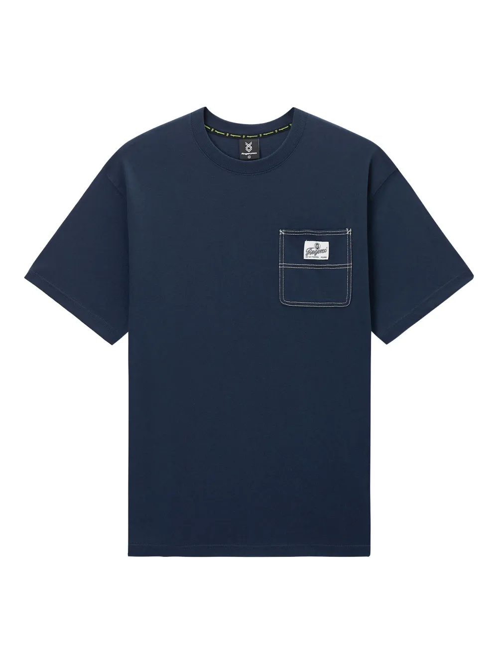 FINGERCROXX pocket-detail T-shirt | Blue | Image 1