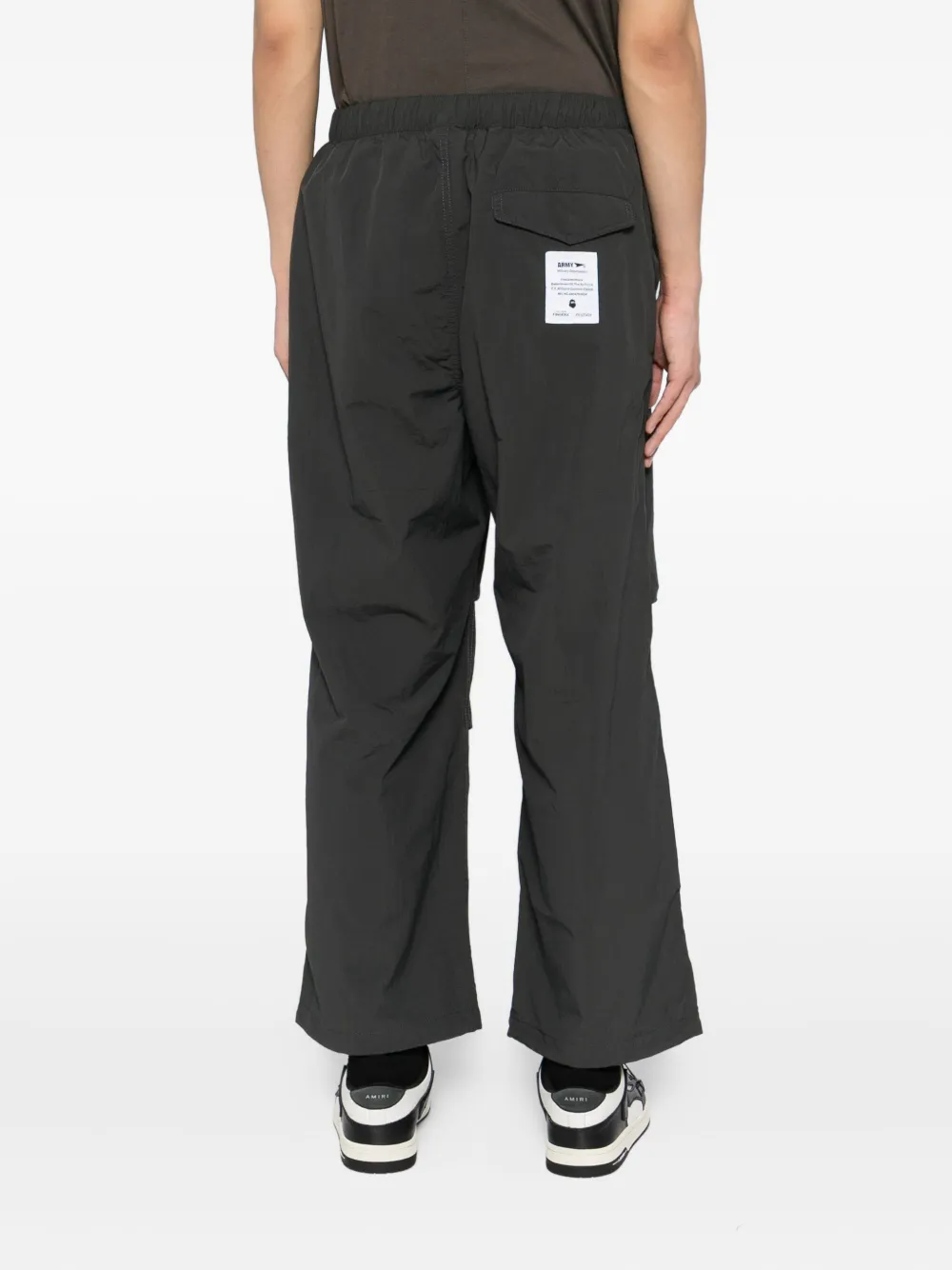 FINGERCROXX Broek met logopatch Grijs