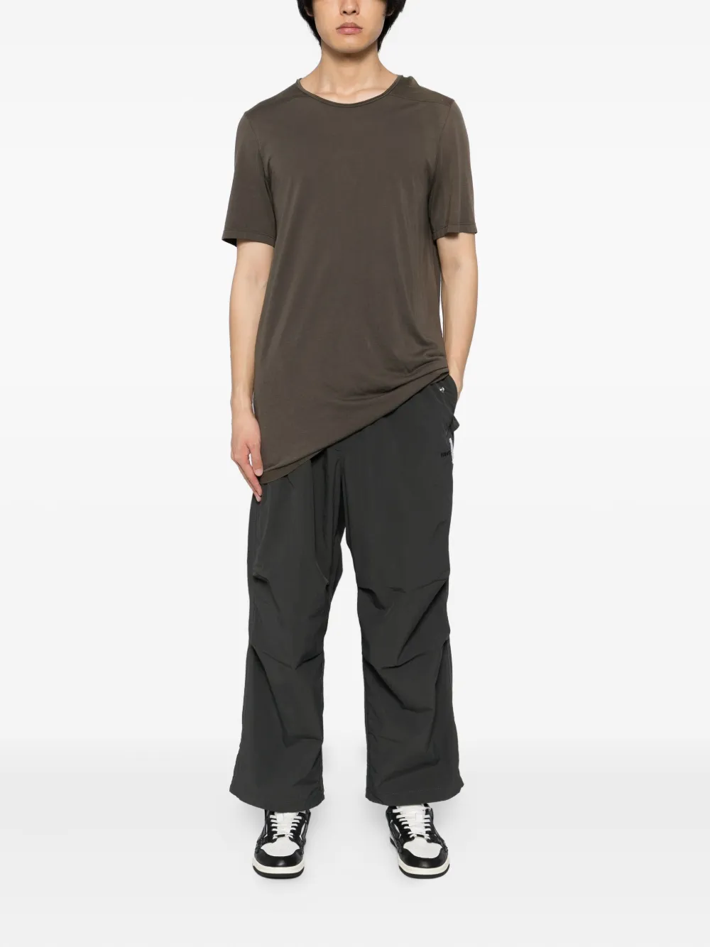 FINGERCROXX logo-patch trousers | Loose Fit Pants | Image 2