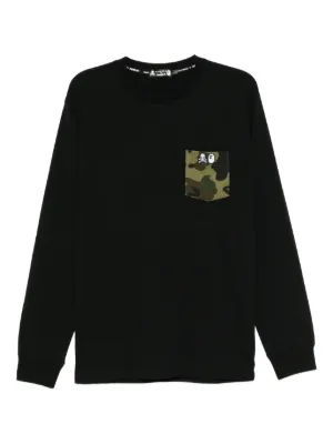 Mastermind World logo-print long-sleeve T-shirt | Black | FARFETCH