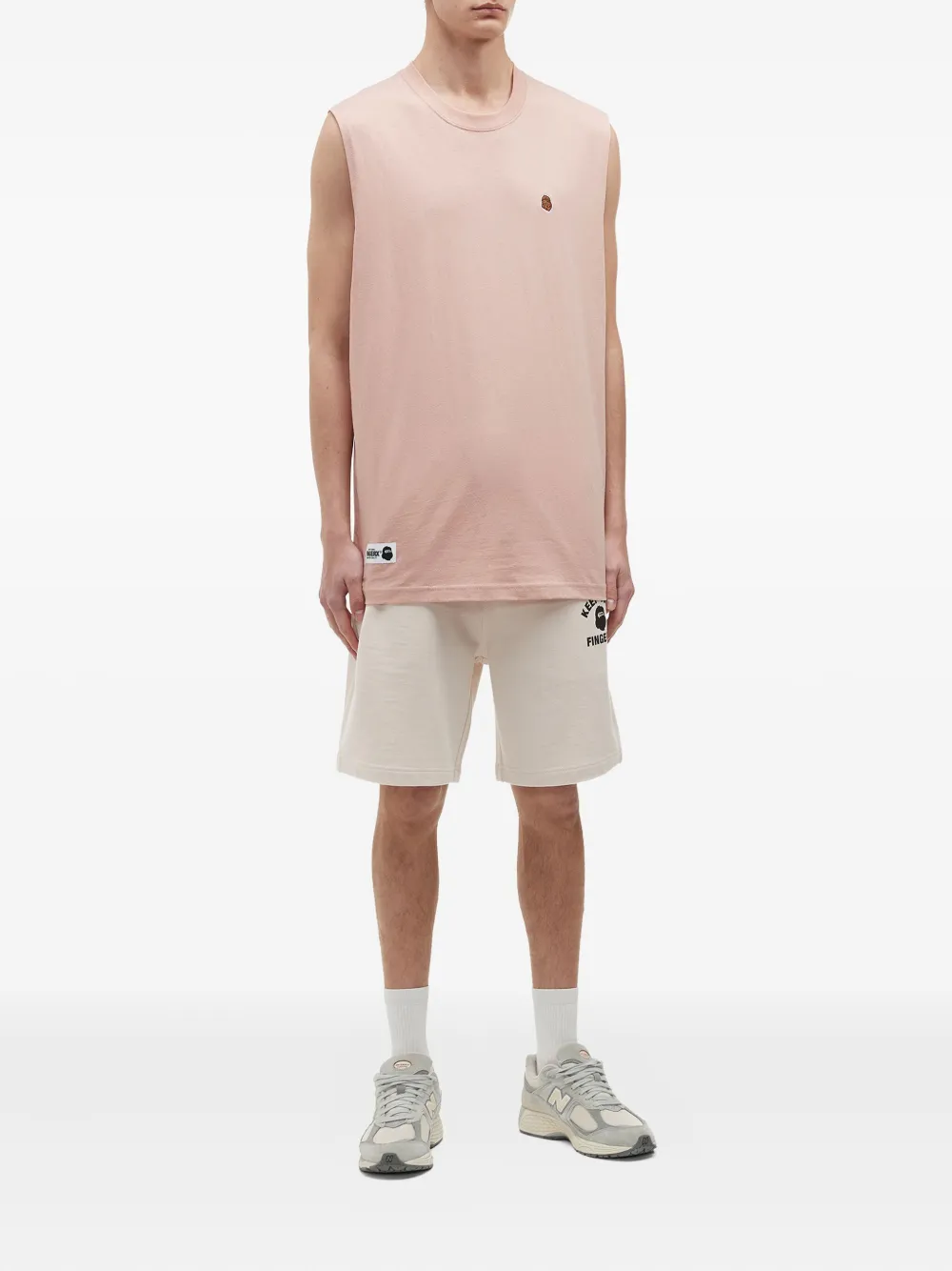 FINGERCROXX logo-print drawstring shorts | Track & Running Shorts | Image 2