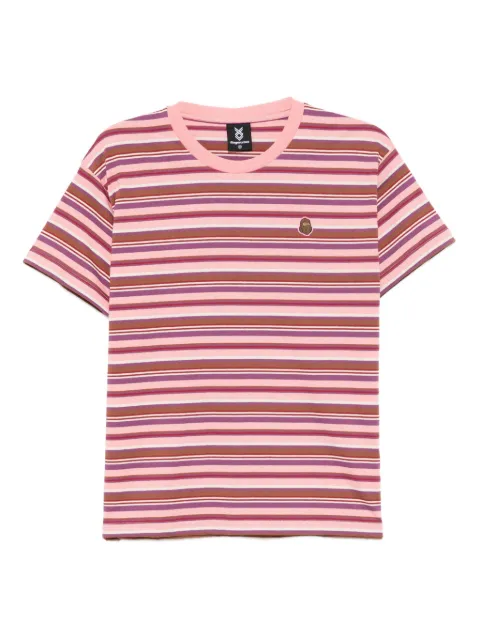 FINGERCROXX horizontal-striped T-shirt