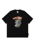 AAPE BY *A BATHING APE® monkey-emblazoned graphic T-shirt - Black
