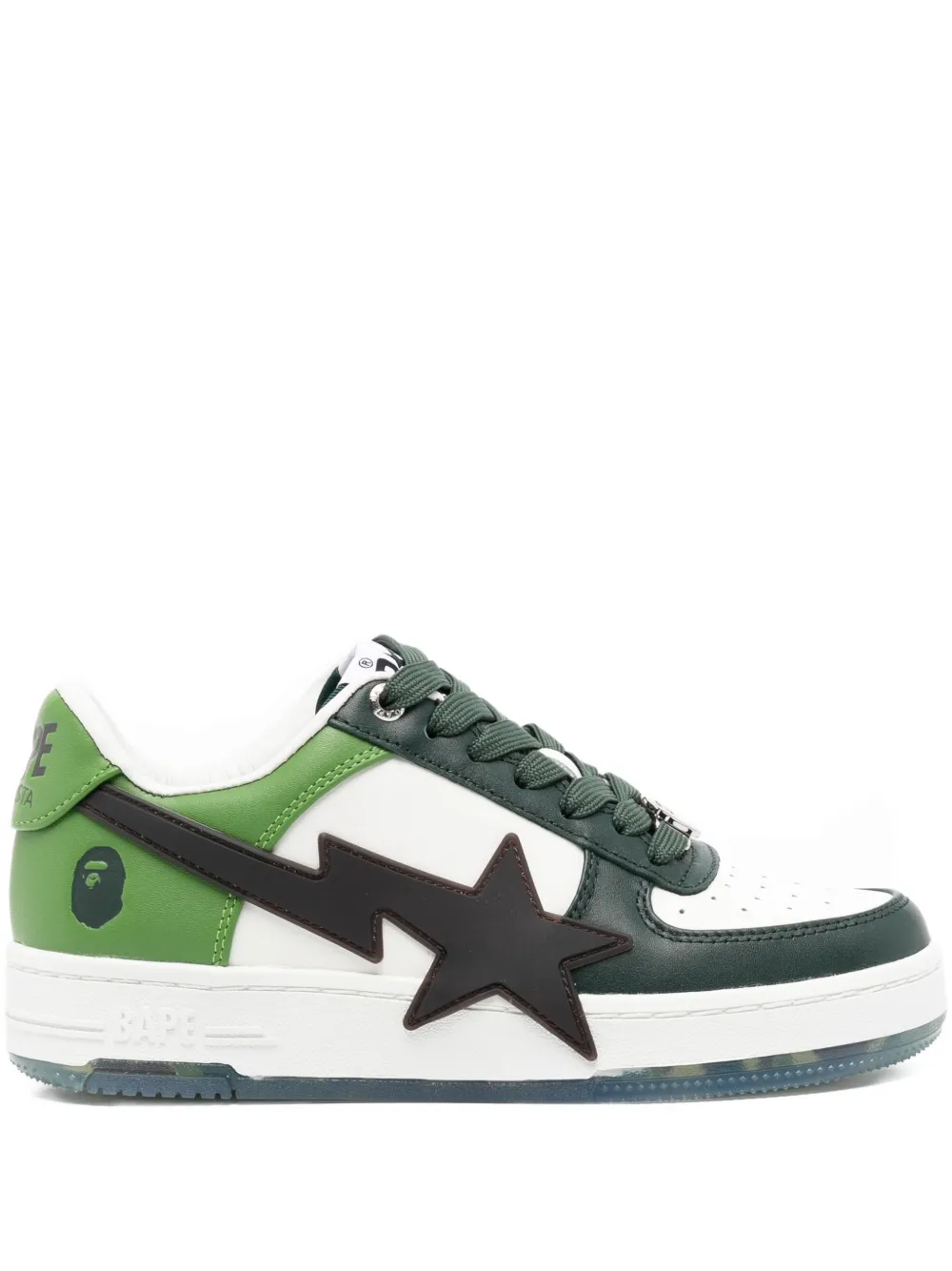 A BATHING APE Bape Sta sneakers Green