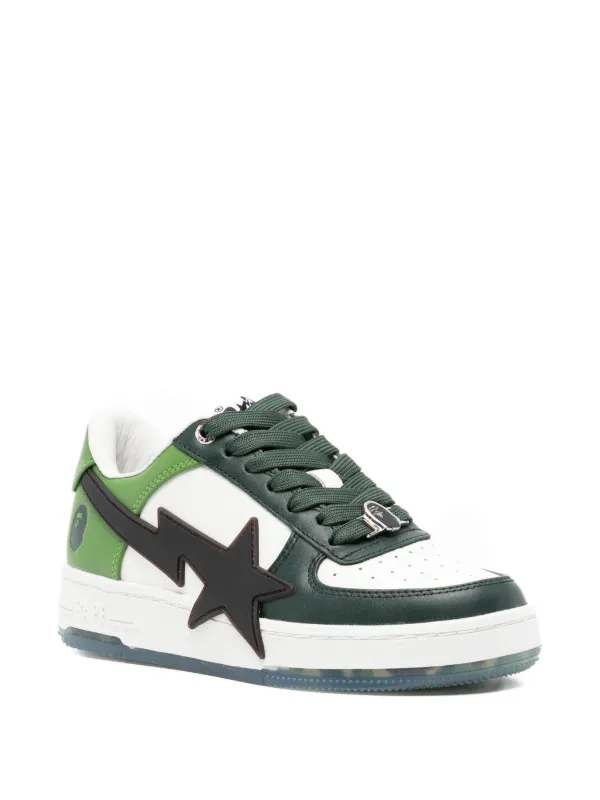 A BATHING APE® Bape Sta スニーカー | グリーン | FARFETCH JP