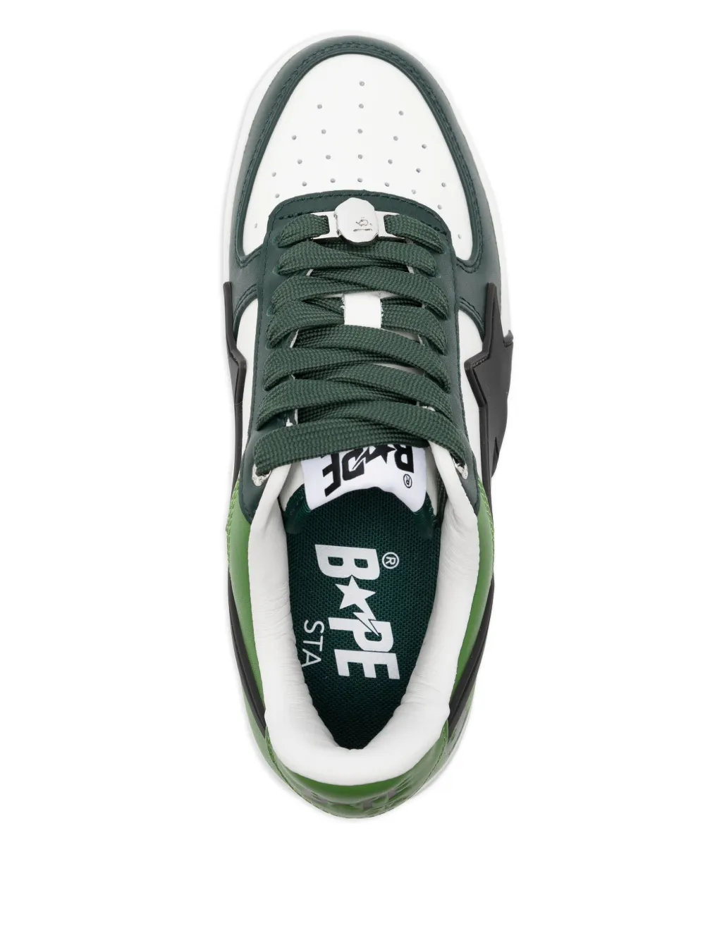 A BATHING APE Bape Sta sneakers Green