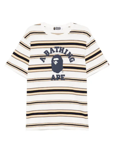 A BATHING APE® striped T-shirt