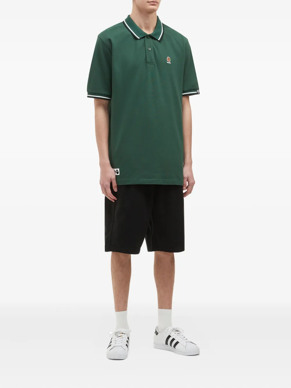 FINGERCROXX embroidered-logo drawstring shorts | Deck Shorts | Image 2