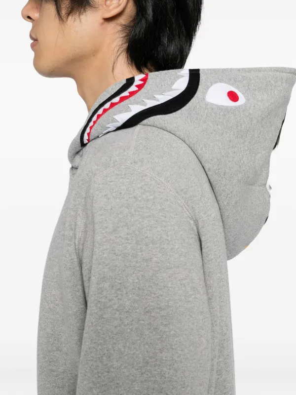 Mastermind Japan x Bape camo-panel Hoodie | Grey | FARFETCH