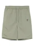 FINGERCROXX logo patched shorts - Green