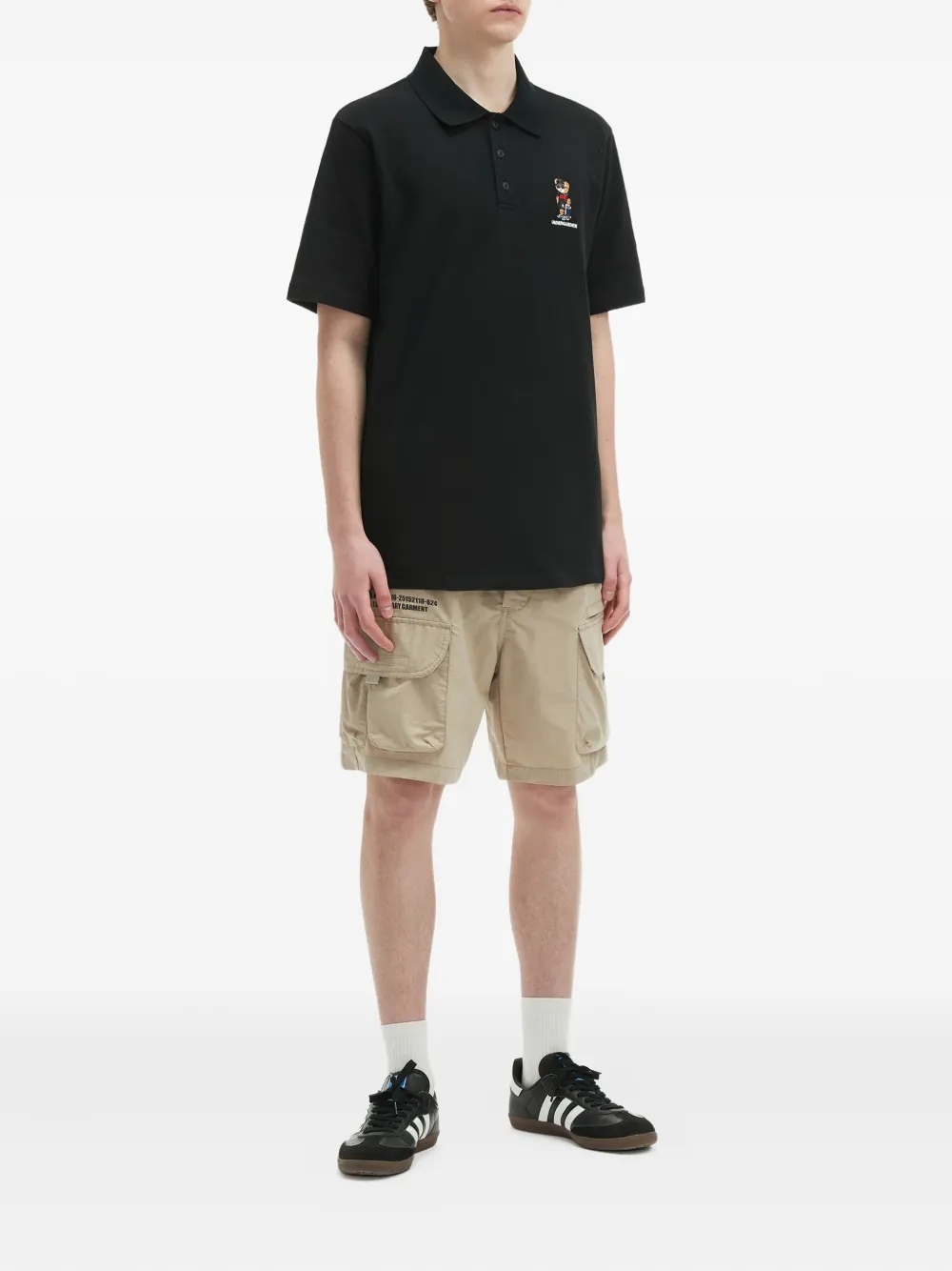 FINGERCROXX drawstring-fastening cargo shorts | Cargo Shorts | Image 2