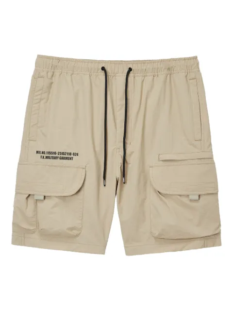FINGERCROXX drawstring-fastening cargo shorts