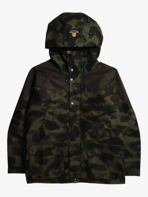 A BATHING APE® 카무플라주 패턴 후드 재킷