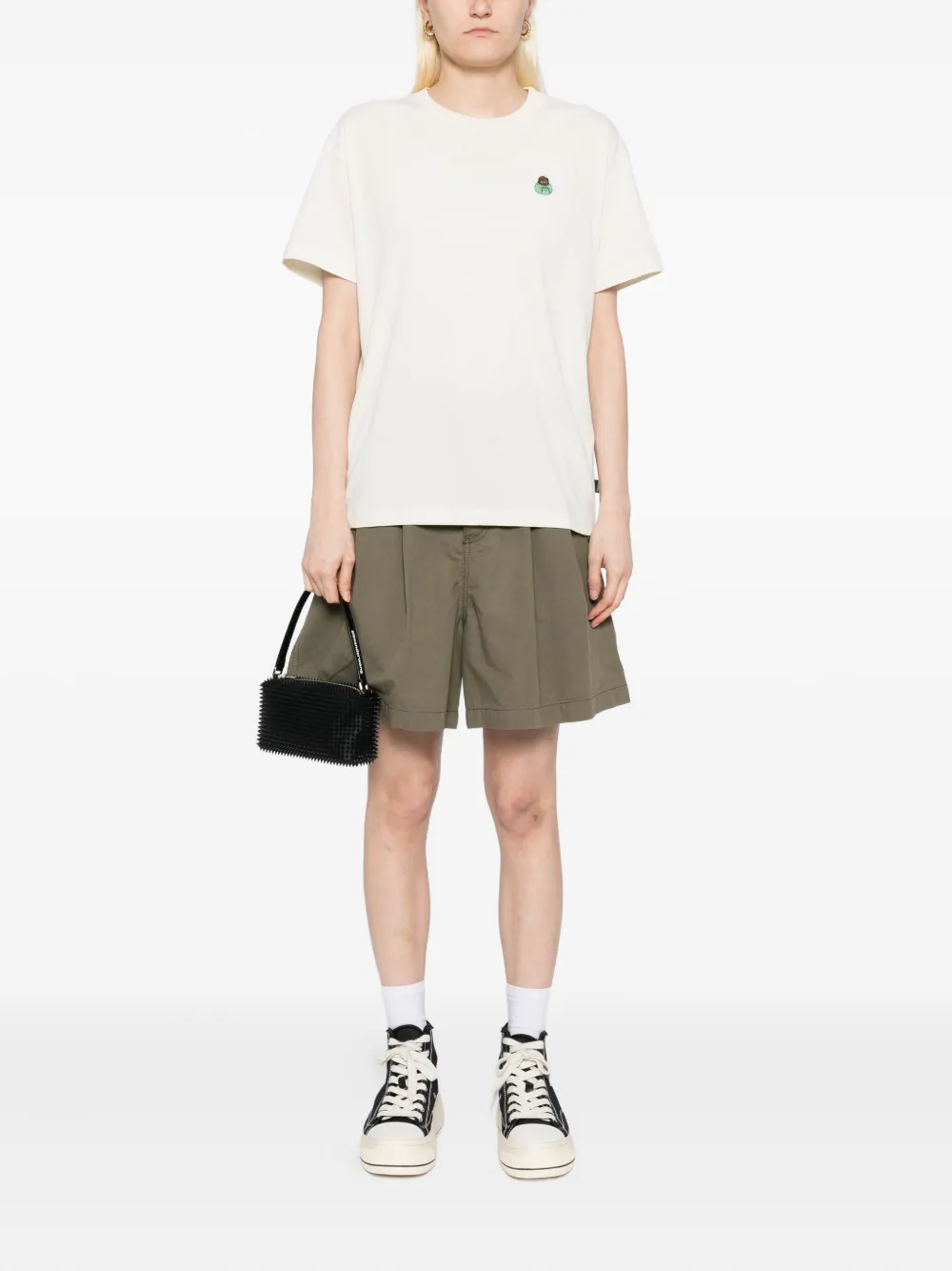 FINGERCROXX logo-patch shorts | Short Shorts | Image 2