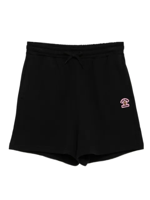 FINGERCROXX logo-patch shorts