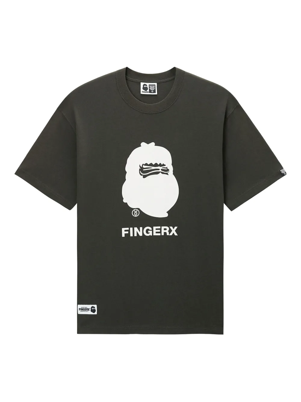 FINGERCROXX graphic-print T-shirt | Green | Image 1