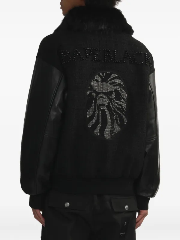 A BATHING APE® ボンバージャケット | ブラック | FARFETCH JP A BATHING APE® ボンバージャケット | ブラック | FARFETCH JP