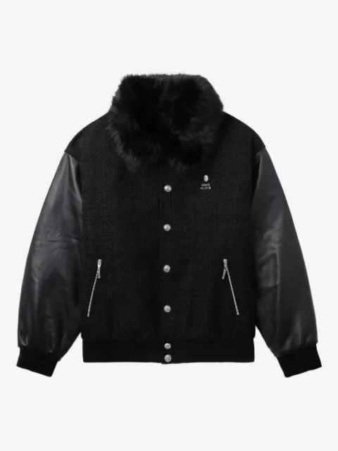 A BATHING APE® veste bomber à col bordé
