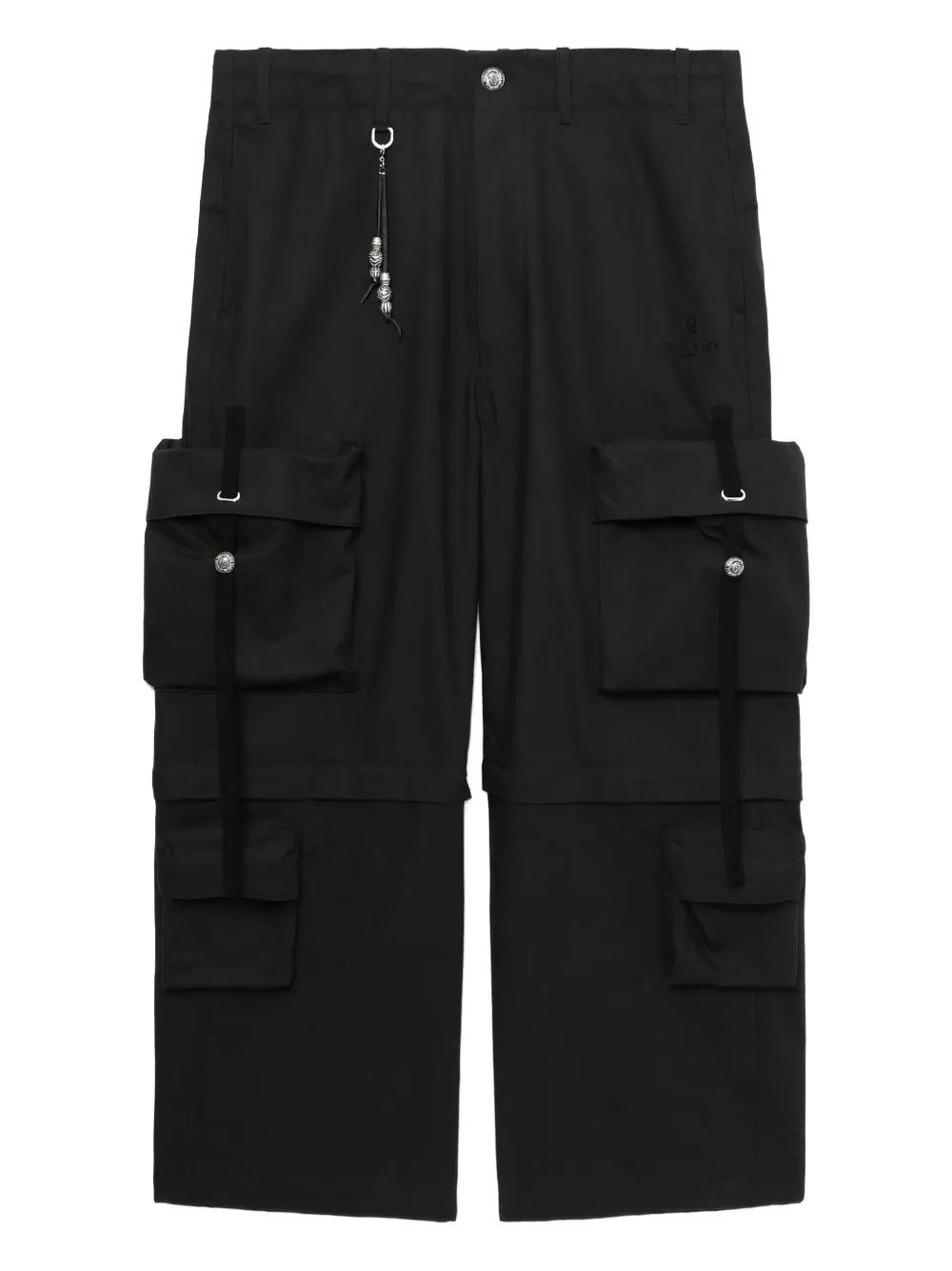 Bape Cargo Trousers In Black