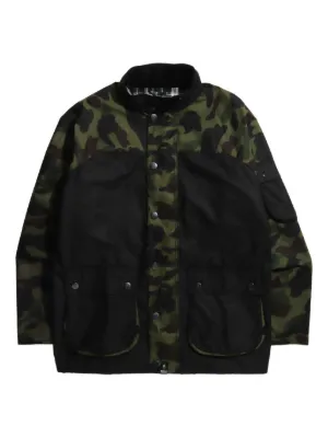 A BATHING APE® ABC Camo ライトジャケット | ブラック | FARFETCH JP
