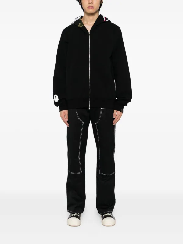 Mastermind Japan x Bape Panel Hoodie | Black | FARFETCH