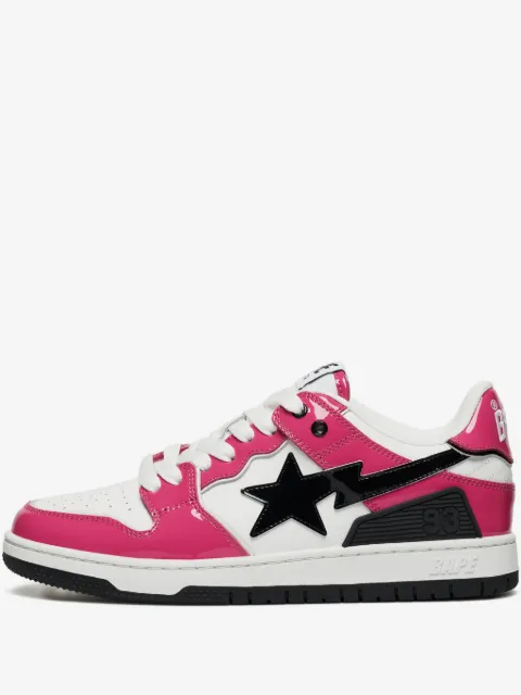 A BATHING APE® Sk8 STA #2 leather low-top sneakers
