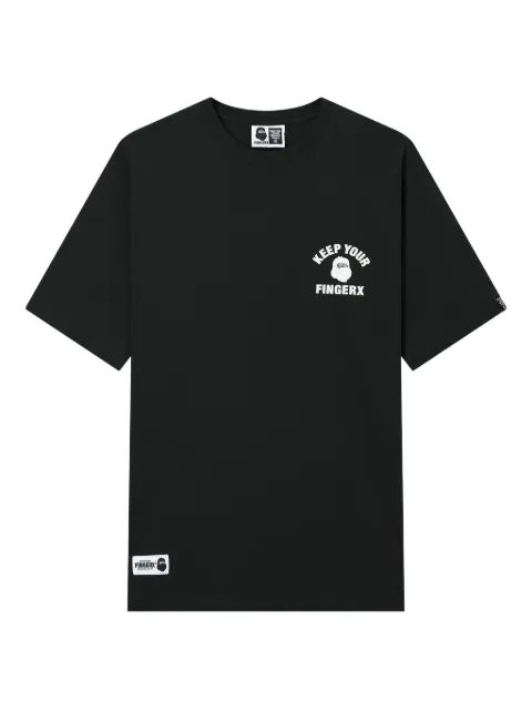 FINGERCROXX playera con estampado gráfico