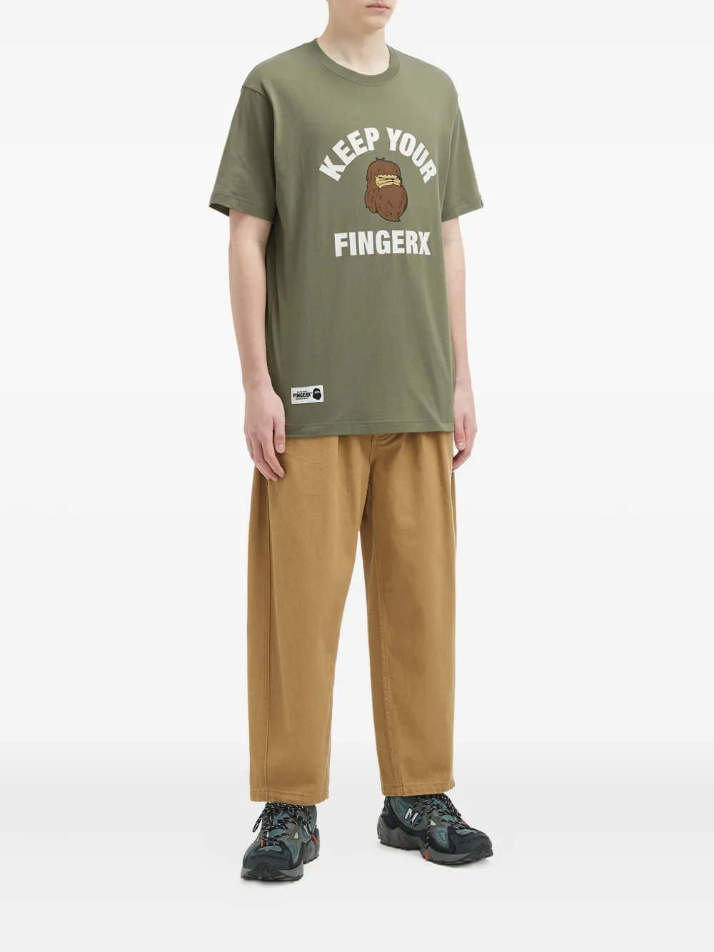 FINGERCROXX graphic-print T-shirt | T-Shirts | Image 2