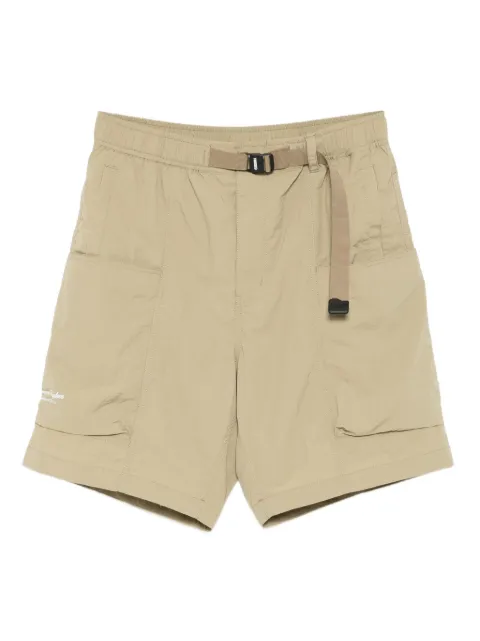 FINGERCROXX slogan-print shorts