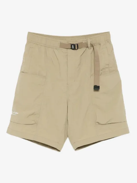 FINGERCROXX slogan-print shorts