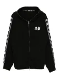 Mastermind Japan x Bape logo print hoodie - Black
