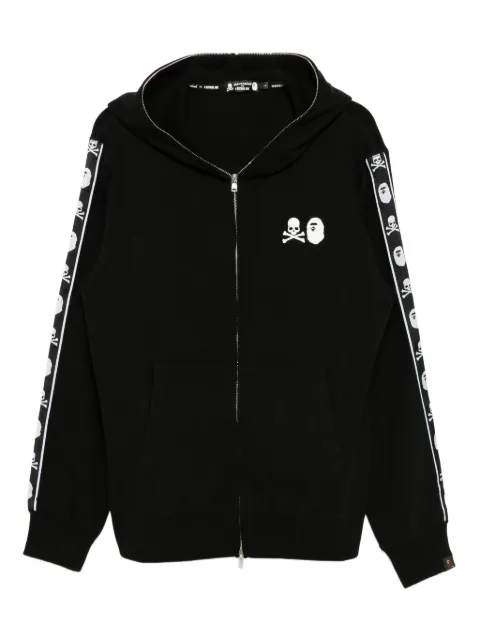 Mastermind Japan x Bape logo print hoodie 