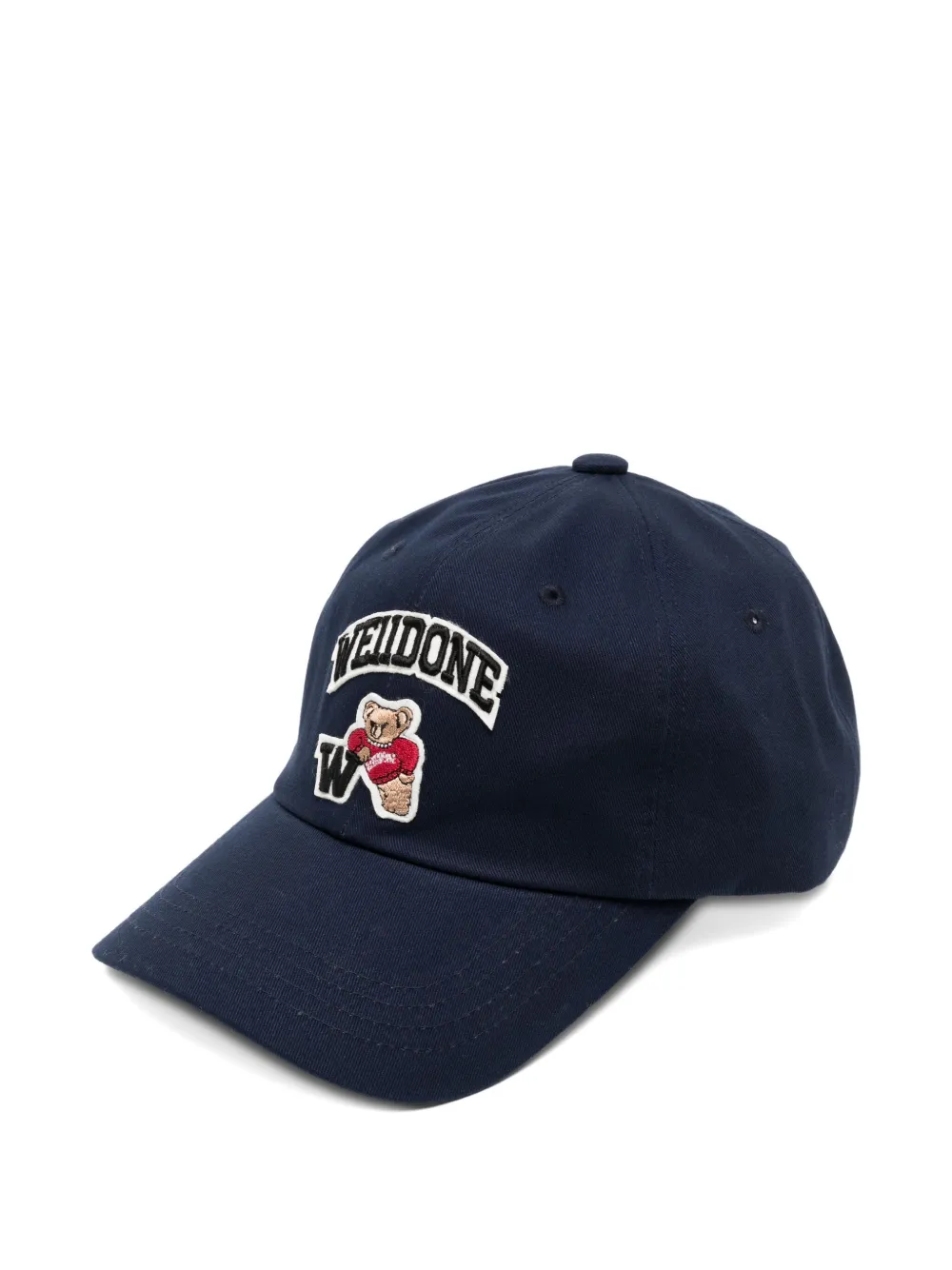 logo-embroidered cap