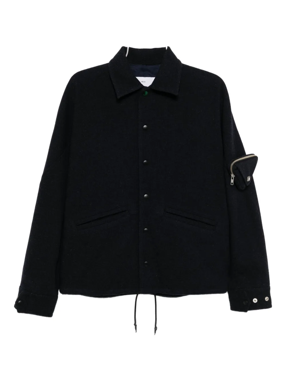 Toga Triangle-pouch Jacket In Blue