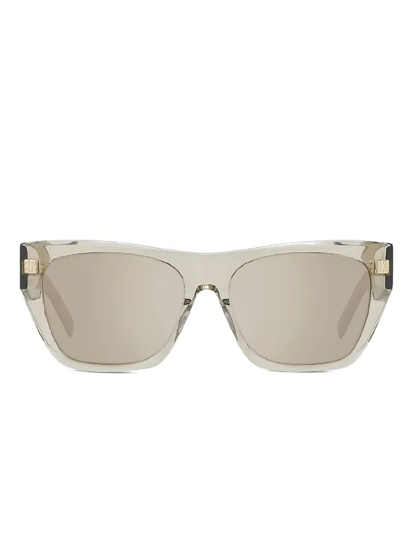 Givenchy White Square-Frame Designer Sunglasses Givenchy Women main image 3