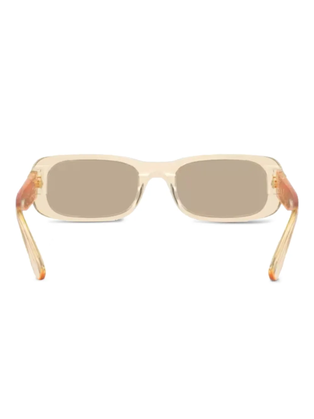 Miu Eyewear 08ZS rectangle-frame sunglasses Goud