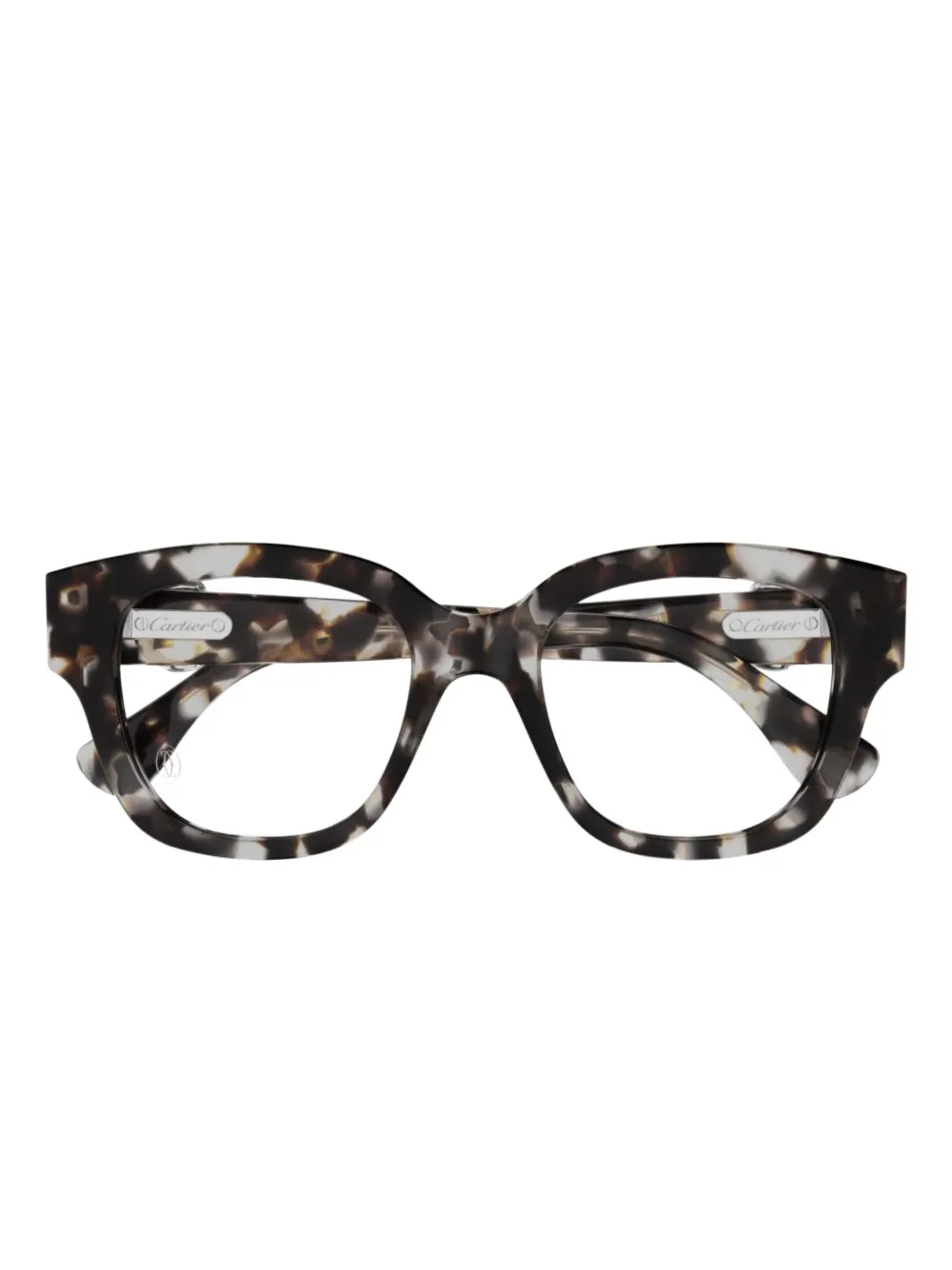 Cartier Eyewear CT0566O 008 - ブラック Cartier Eyewear CT0566O 008 - ブラック
