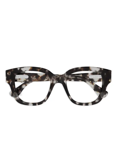 Cartier Eyewear CT0566O Brille in Schildpattoptik