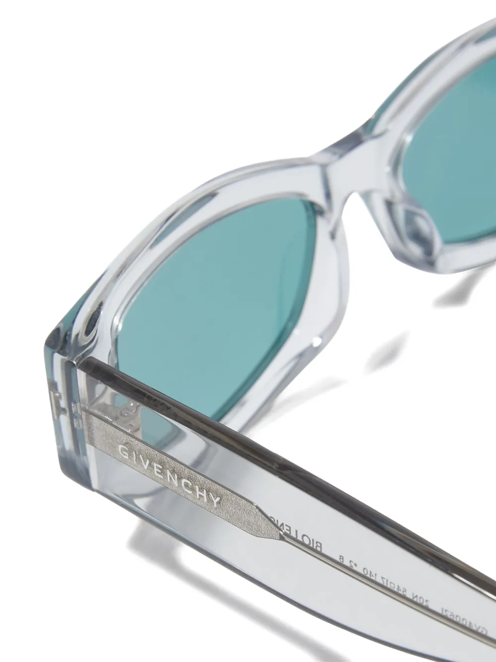 Givenchy Eyewear Zonnebril met geometrisch montuur Grijs