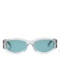 Givenchy Eyewear geometric-frame sunglasses - Grey